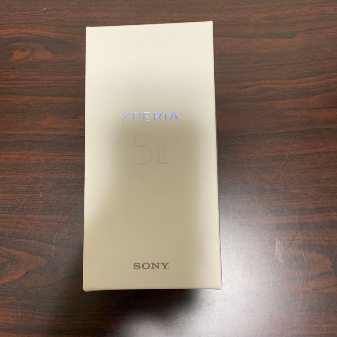 も*き様 Xperia 5ii エクスペリア　SOG02 スマホ 本体　SIM解