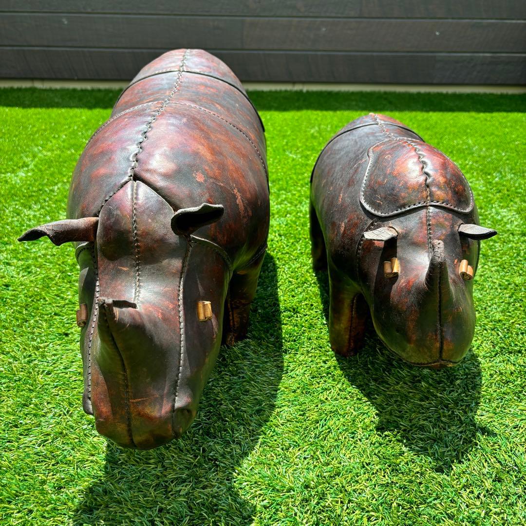 60s 70s 希少 入手困難 英国製 JANCRAFT 犀 サイ ビンテージ