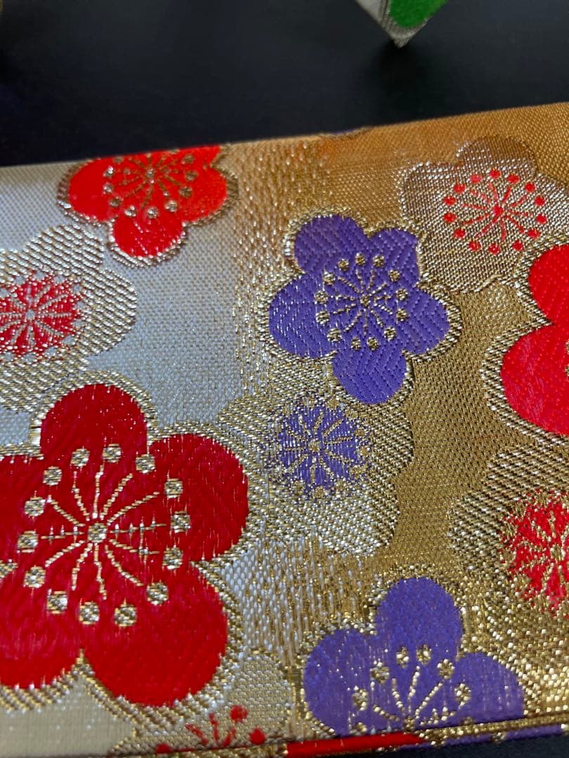 七五三 着物セット 赤とピンク 花柄　正絹