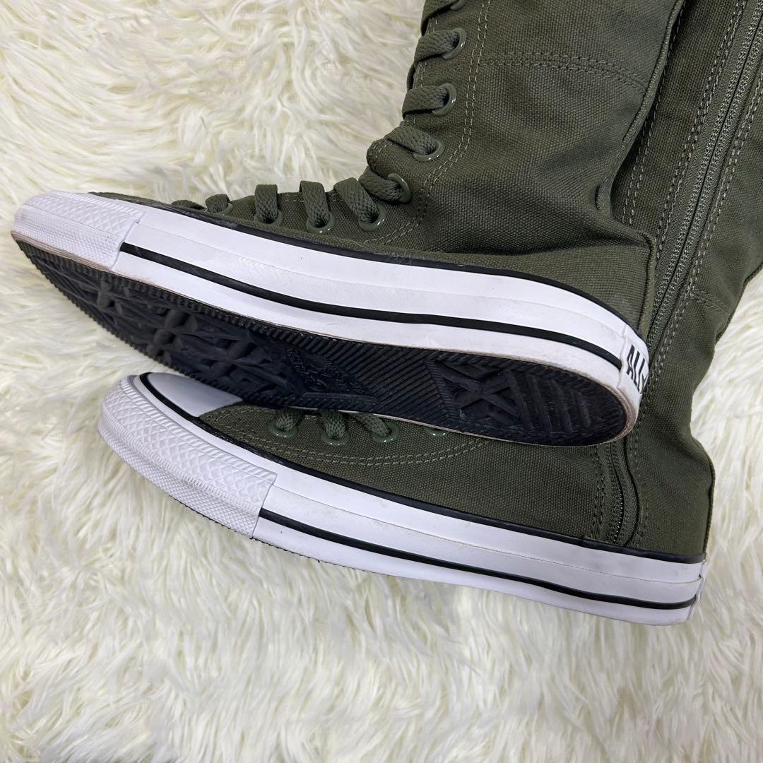 【美品】コンバース 21ホール XX−HI ハイカットスニーカー ロングブーツ