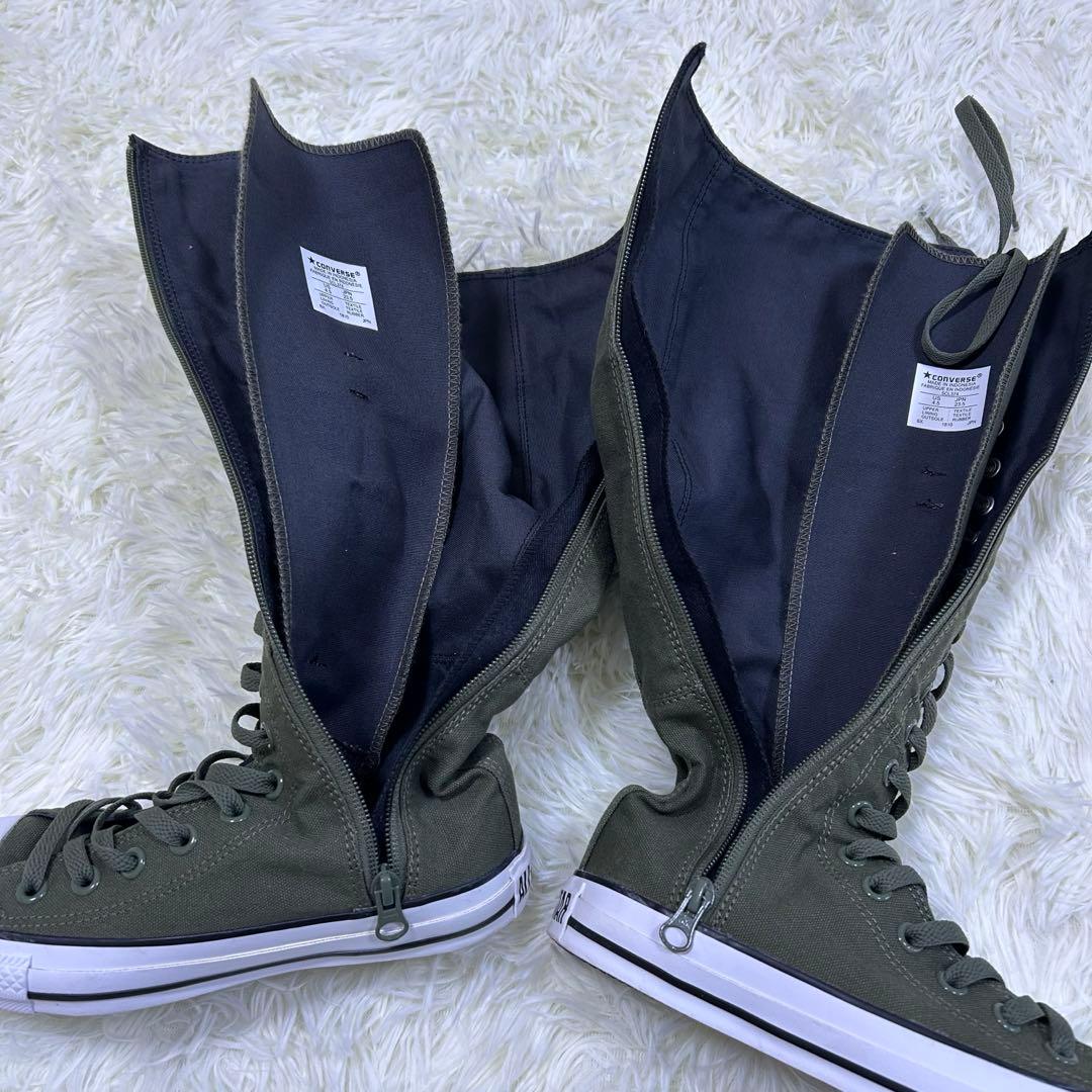 【美品】コンバース 21ホール XX−HI ハイカットスニーカー ロングブーツ