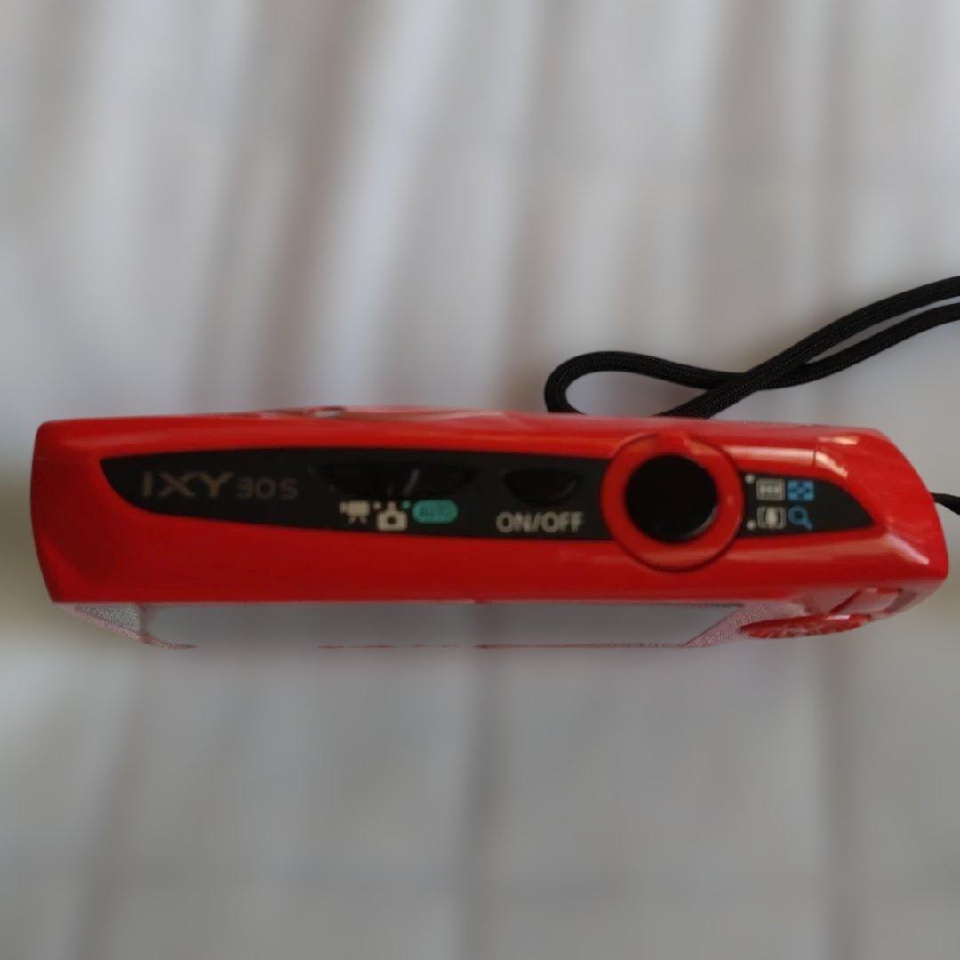 Canon IXY 30S 赤　　デジカメ　ジャンク