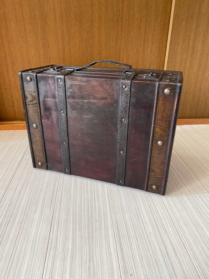 ウェルカムスペース　アンティーク　トランク　大小セット　ウェディング　結婚式