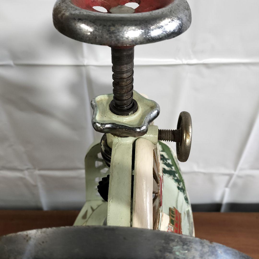 K*o様 希少な骨董品 初雪 手動式かき氷機 レトロな逸品 状態良好