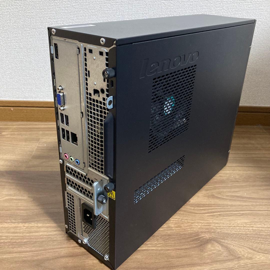lenovo Windows11 デスクトップパソコン　初心者向け　SSD