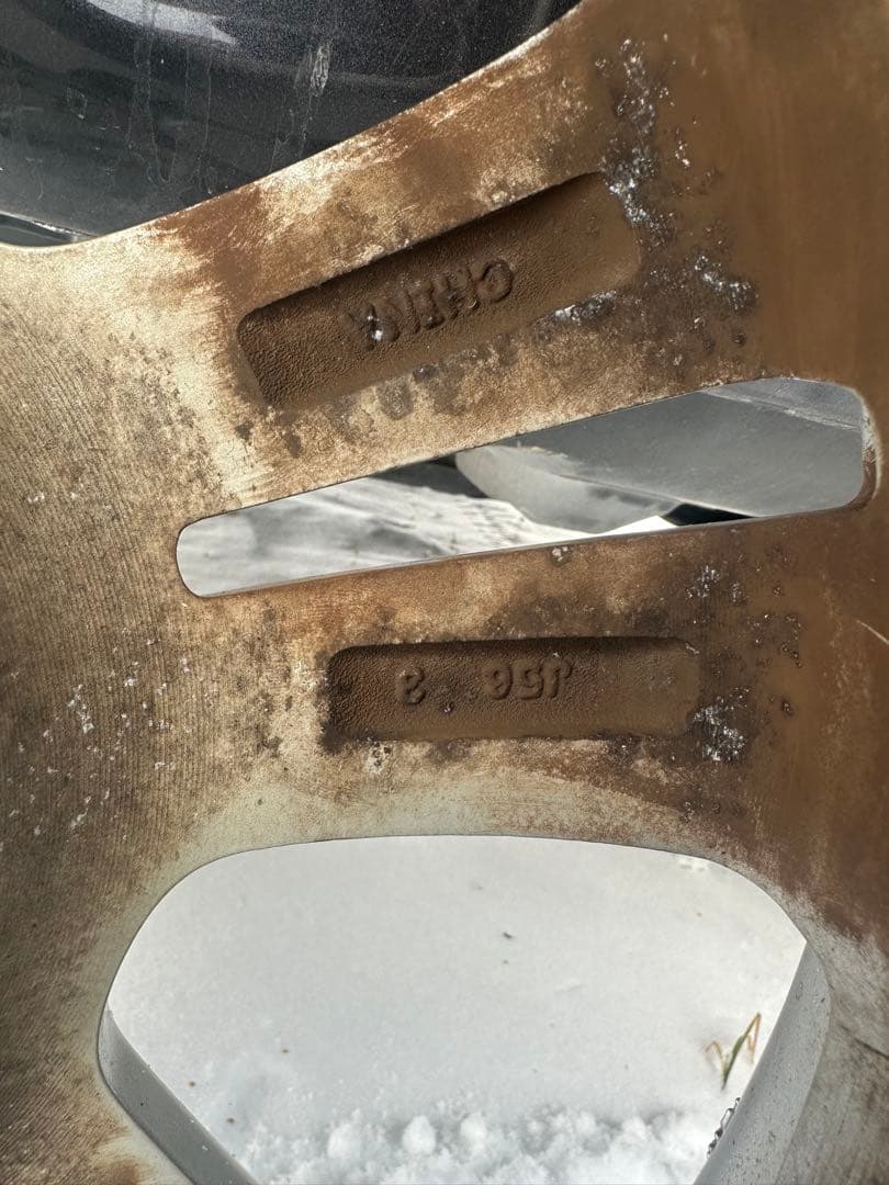 2022年 ブリザックvrx185/60r15 純正ホイール付イボ付き4本セット