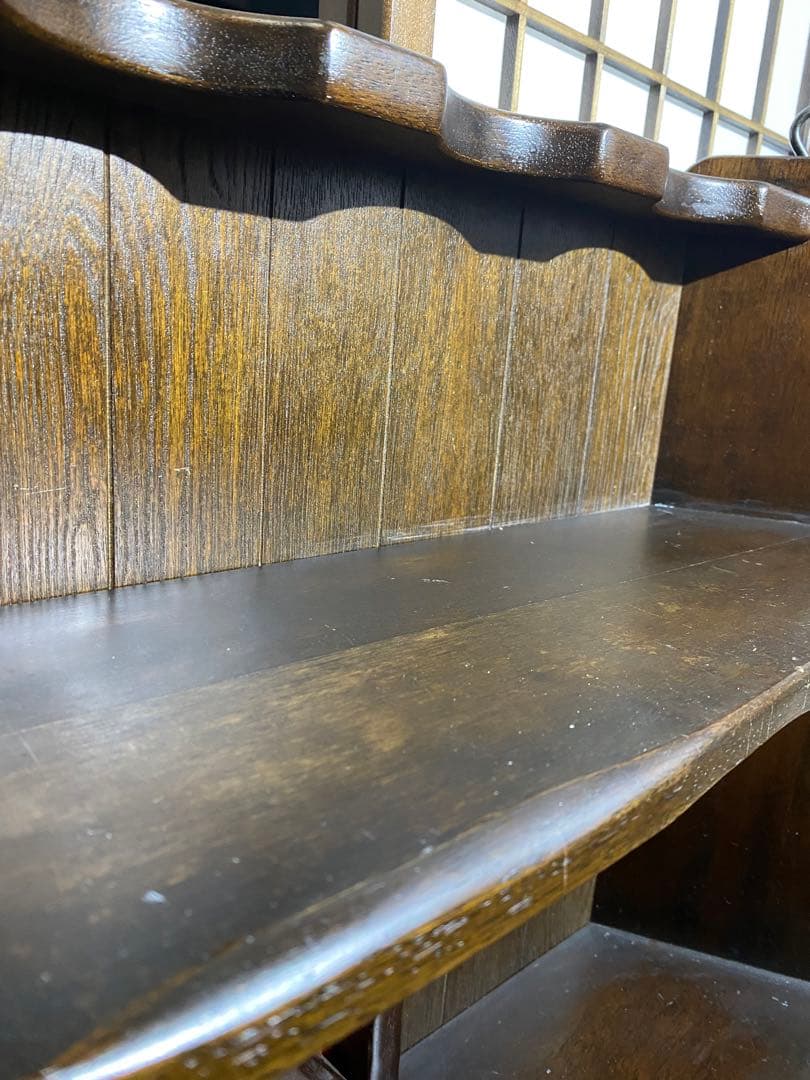 ✨超希少✨　オールドカリモク　ヴィンテージ酒棚　吊り棚　バーカウンター