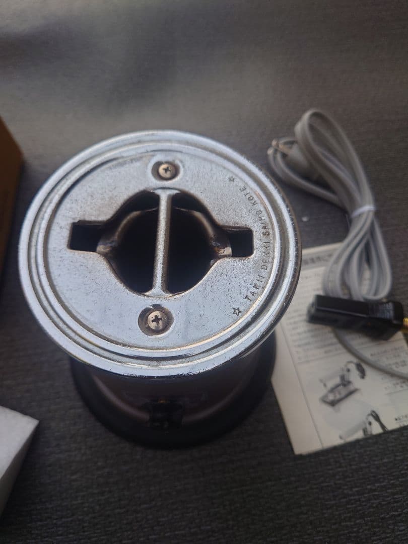 タキイ和裁電化鏝 和裁こて　和裁コテ　タキイ製本体のみ ジャンク品5台