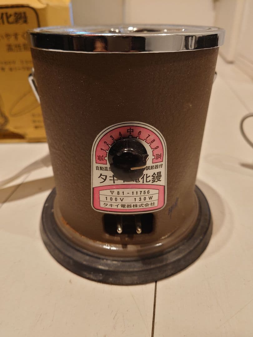 タキイ和裁電化鏝 和裁こて　和裁コテ　タキイ製本体のみ ジャンク品5台