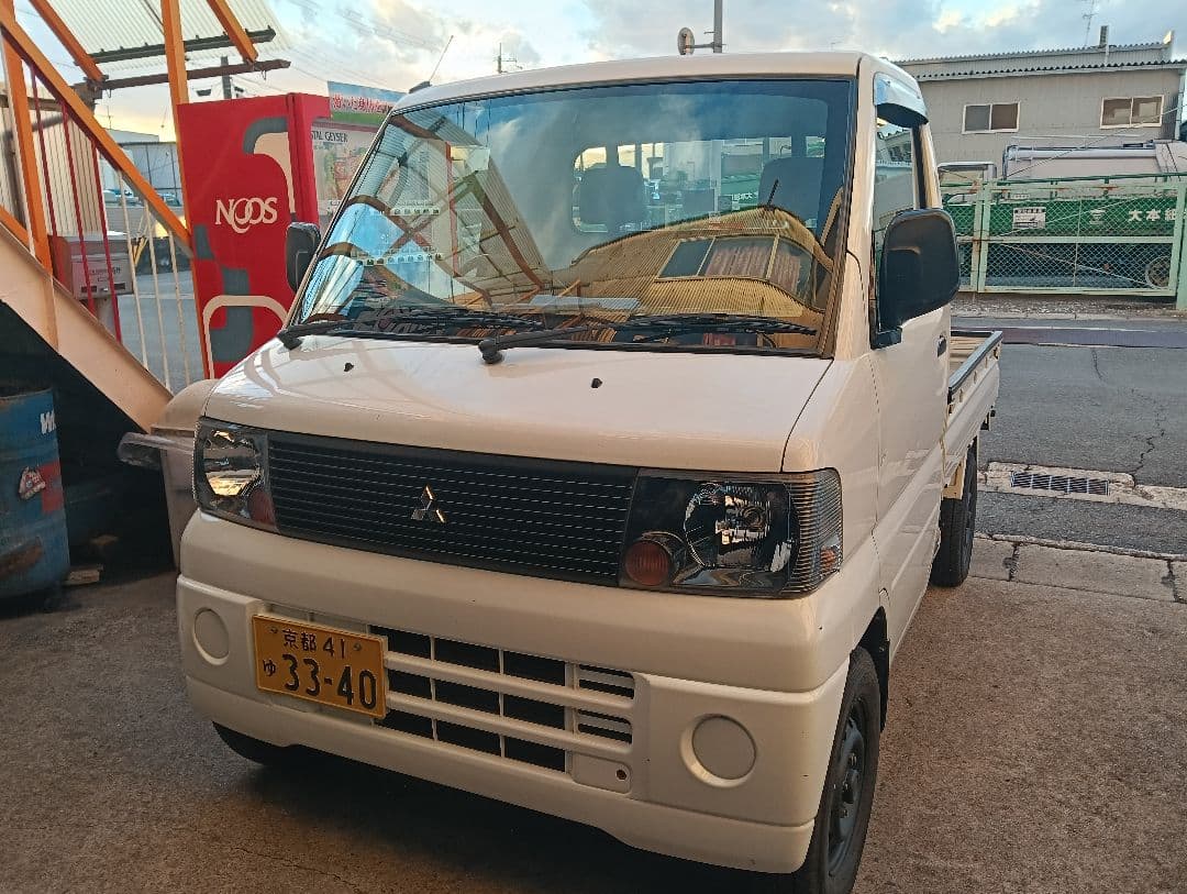三菱ミニキャブ　5速マニュアル　車検令和8年9月　内外装状態良好　※注意事項あり
