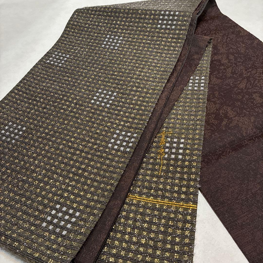 専用です　ぜんまい紬　縞　裄68