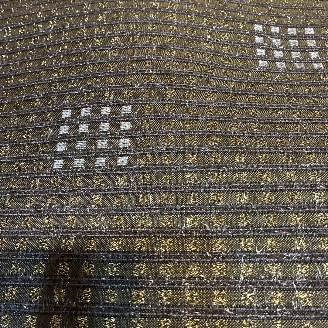 専用です　ぜんまい紬　縞　裄68