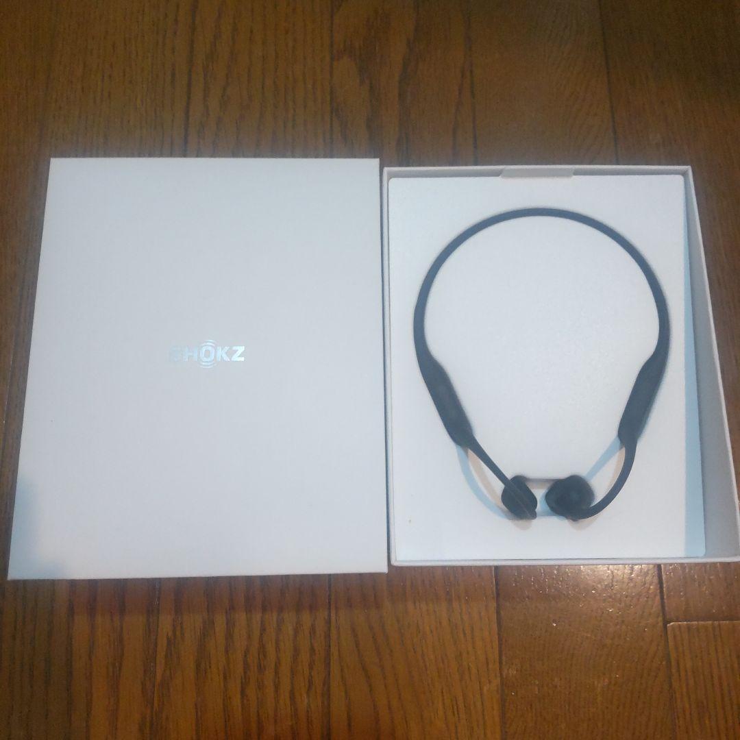 SHOKZ 骨伝導ヘッドホン OPENRUN BLACK S803