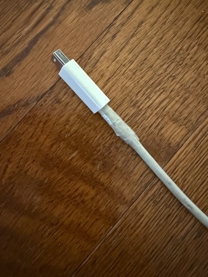 （ジャンク）ThunderboltDisplay 27 USB-C変換コネクタ付