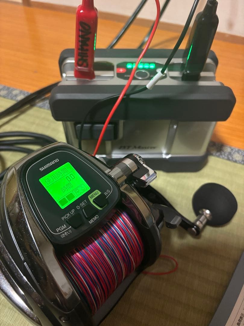 SHIMANO ForceMaster 6000 電動リール PE8号600m付