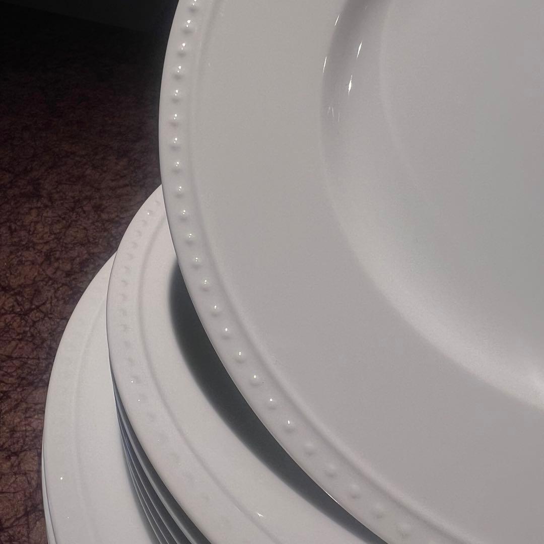 Crate & Barrel STACCATO プレート皿セット