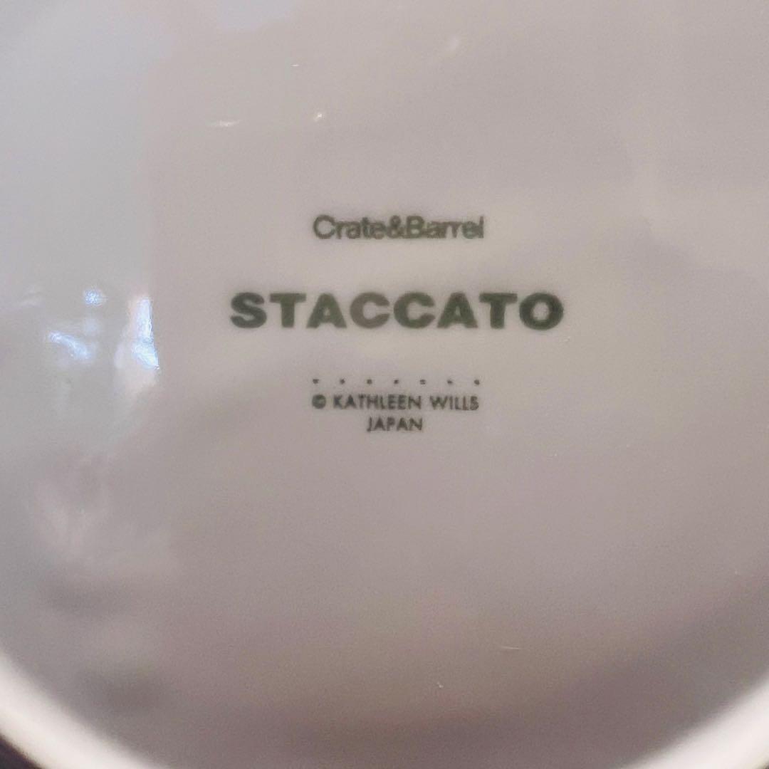 Crate & Barrel STACCATO プレート皿セット