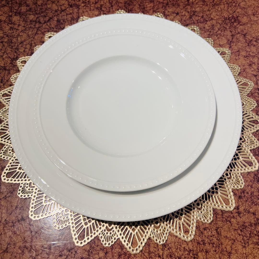 Crate & Barrel STACCATO プレート皿セット