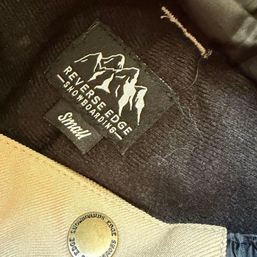 美品デサント×reverse edgeスノボウェア 上下 アメカジMSカジュアル