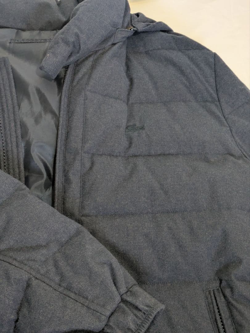 LACOSTE ネイビー ダウンジャケット US48