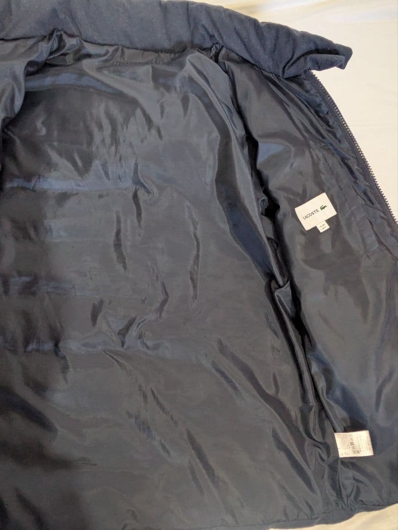 LACOSTE ネイビー ダウンジャケット US48
