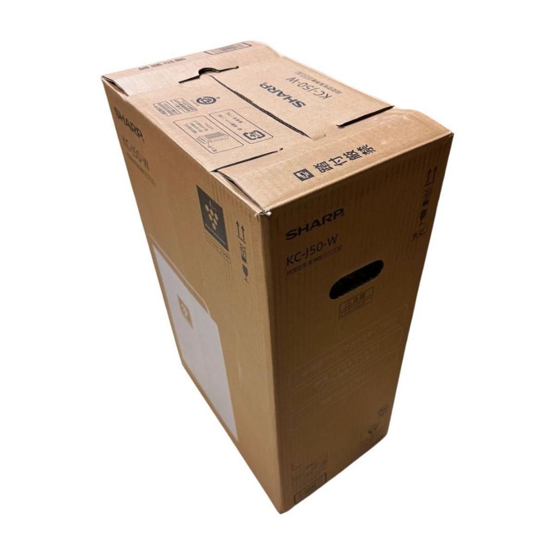 SHARP KC-J50-W ホワイト 加湿空気清浄機