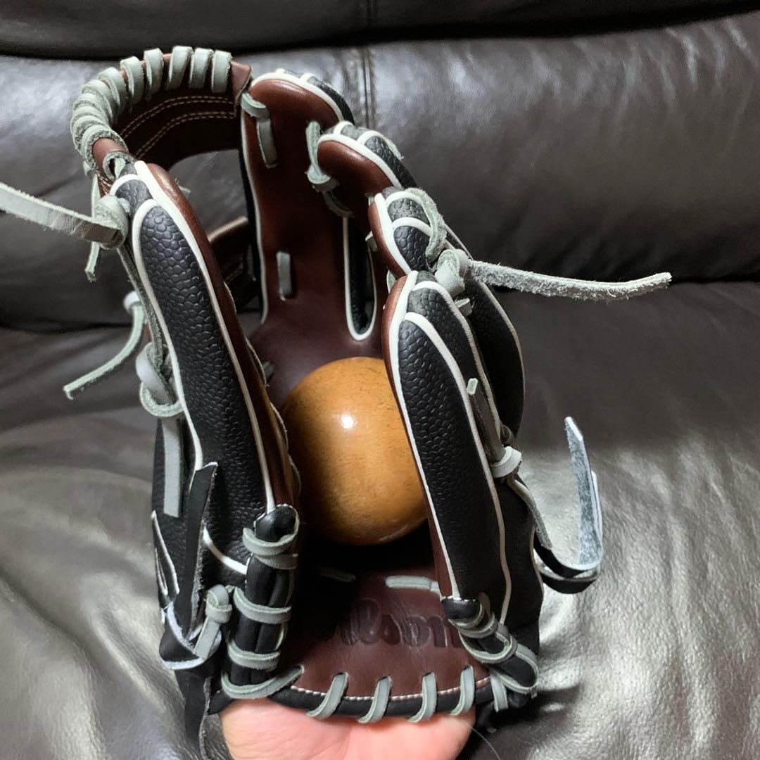 Wilson ワナビーヒーロー　86型　軟式内野手用グローブ　小指2本