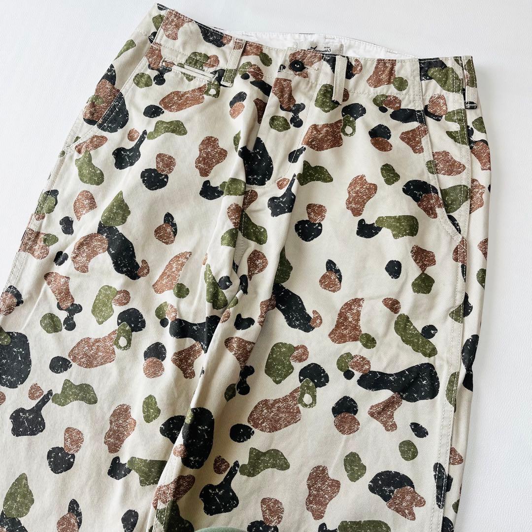 美品⭐︎今季⭐︎イチアンティークス カモフラージュ チノパン