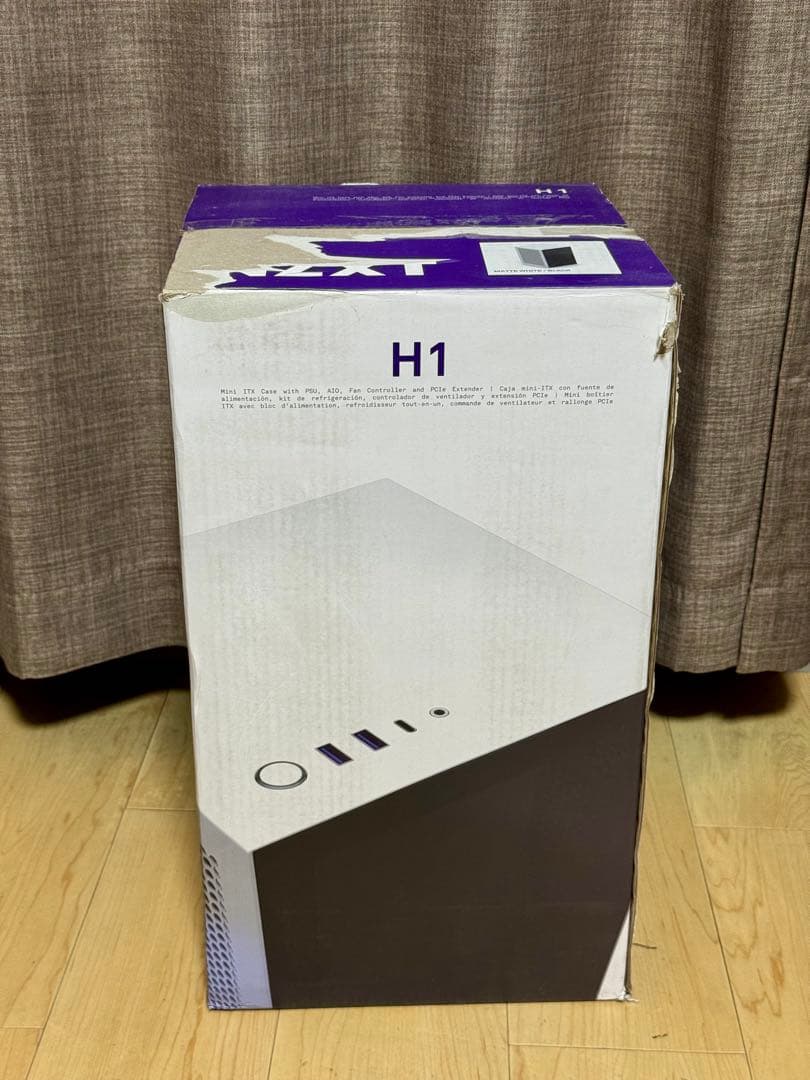 中古美品　NZXT H1 v2 電源ユニット本体なし