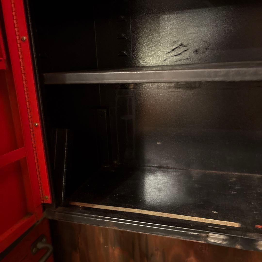 Motorcraft キャビネット ビンテージ　firestone ガレージ