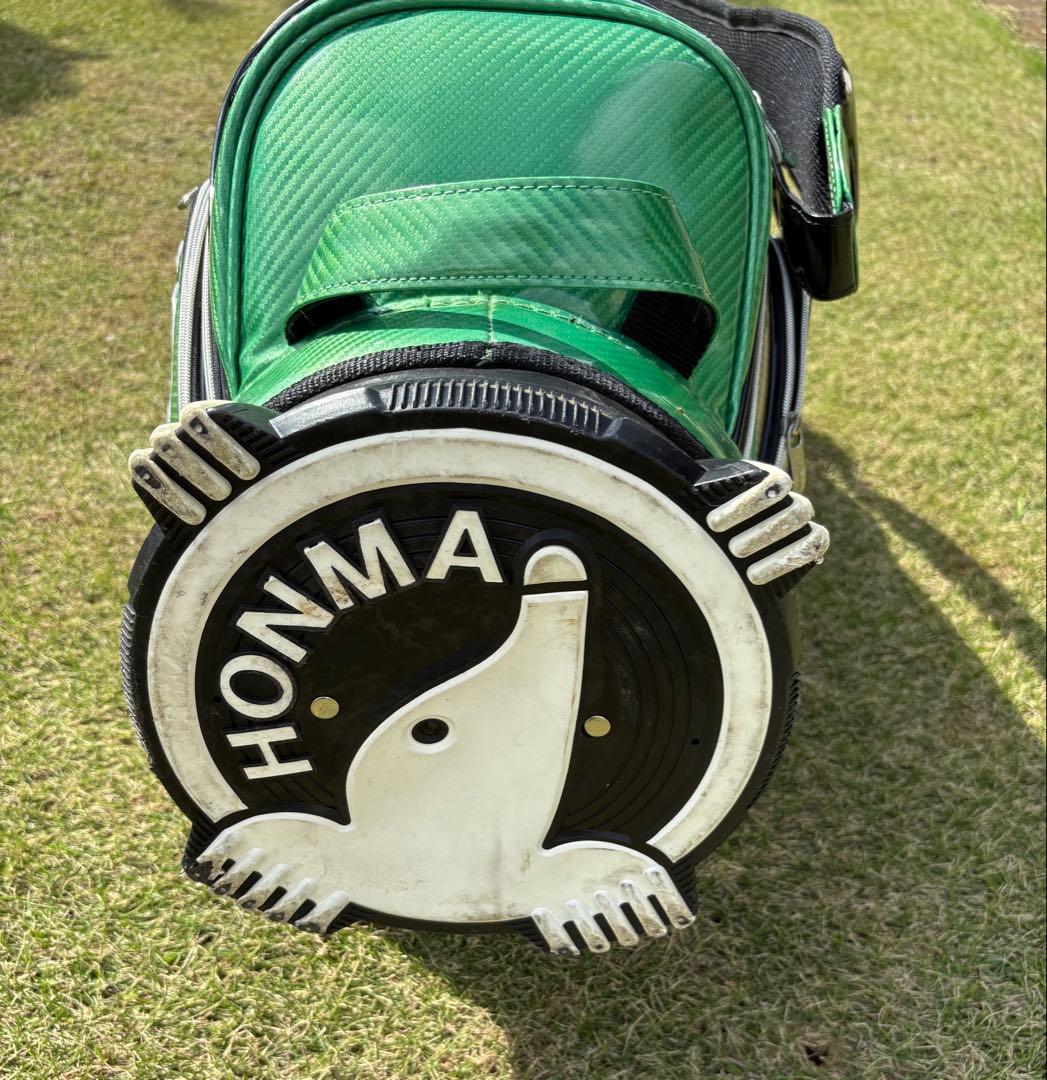 【キャディバッグ】ホンマ　ゴルフ モグラ　エナメルモデル