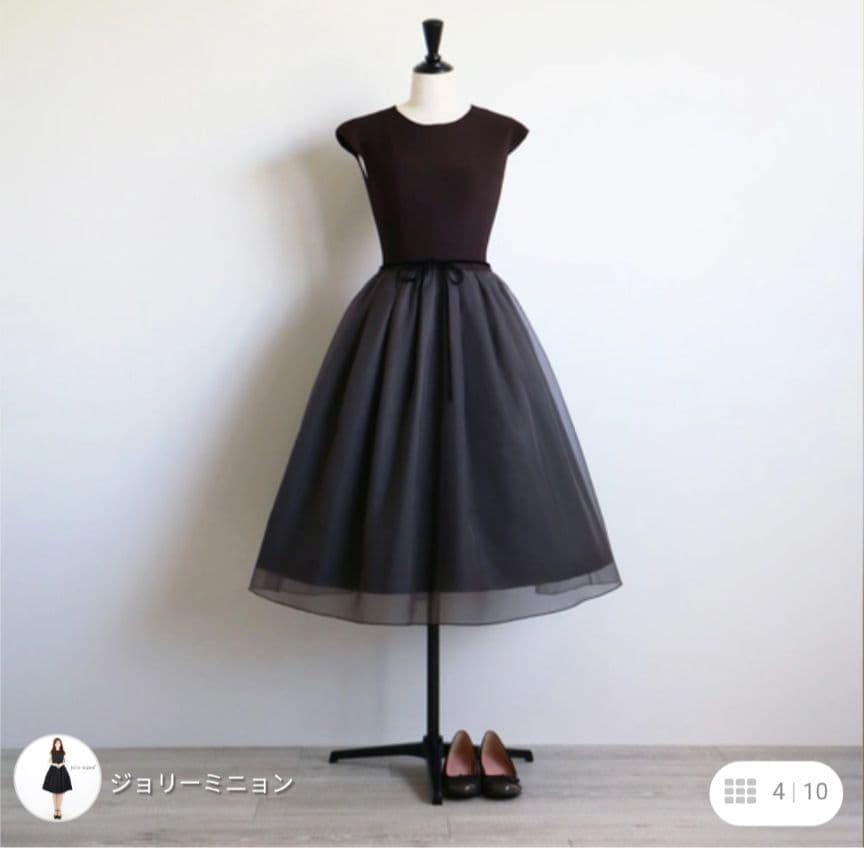 ★本日のみお値下げ★jolie mignon　ダークブラウン　ワンピース