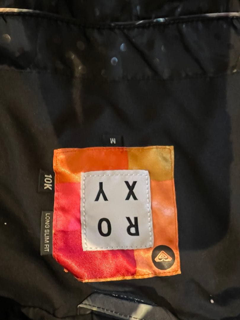 ROXY スノーボードウェア M 羽根模様