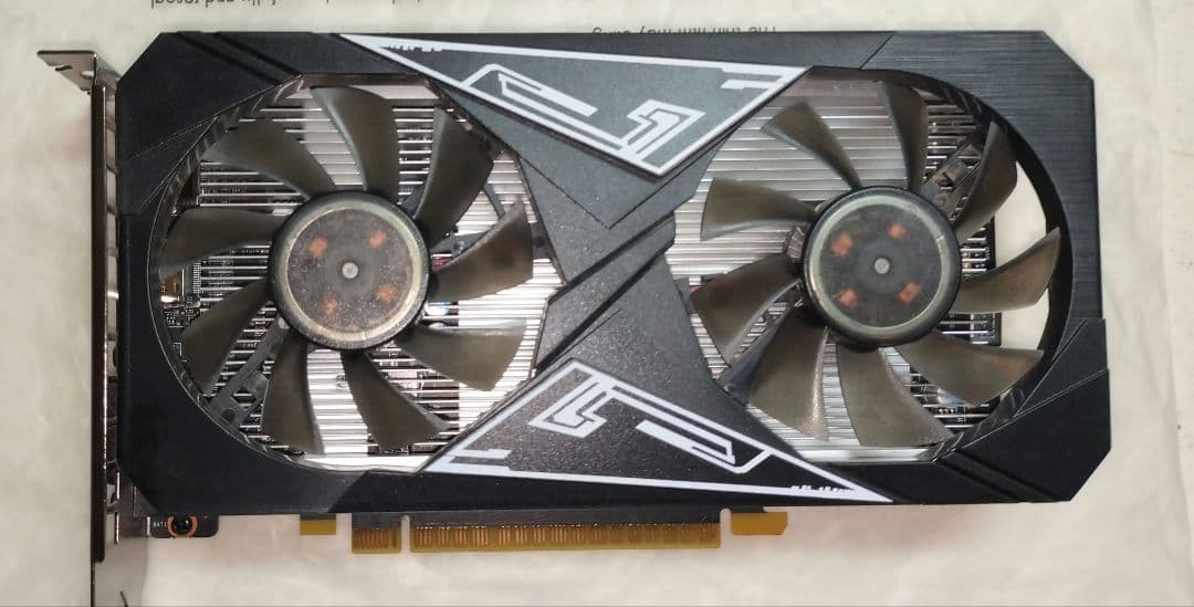 GeForce GTX1650 4GB グラフィックボード デュアルファン