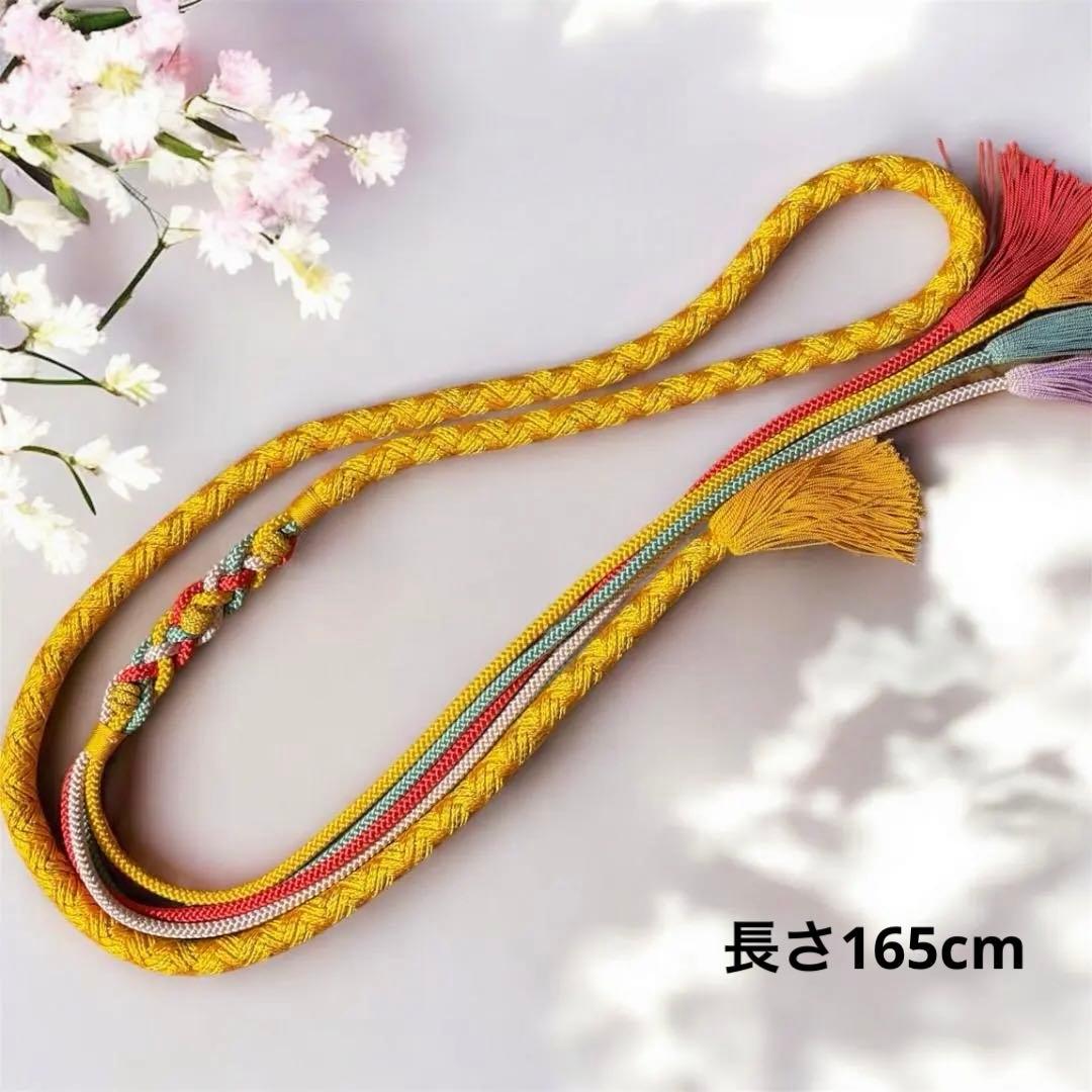 【くぅちゃん】クロスサッシュベルト＊帯締め一体型｜袋帯リメイク 帯締め3種