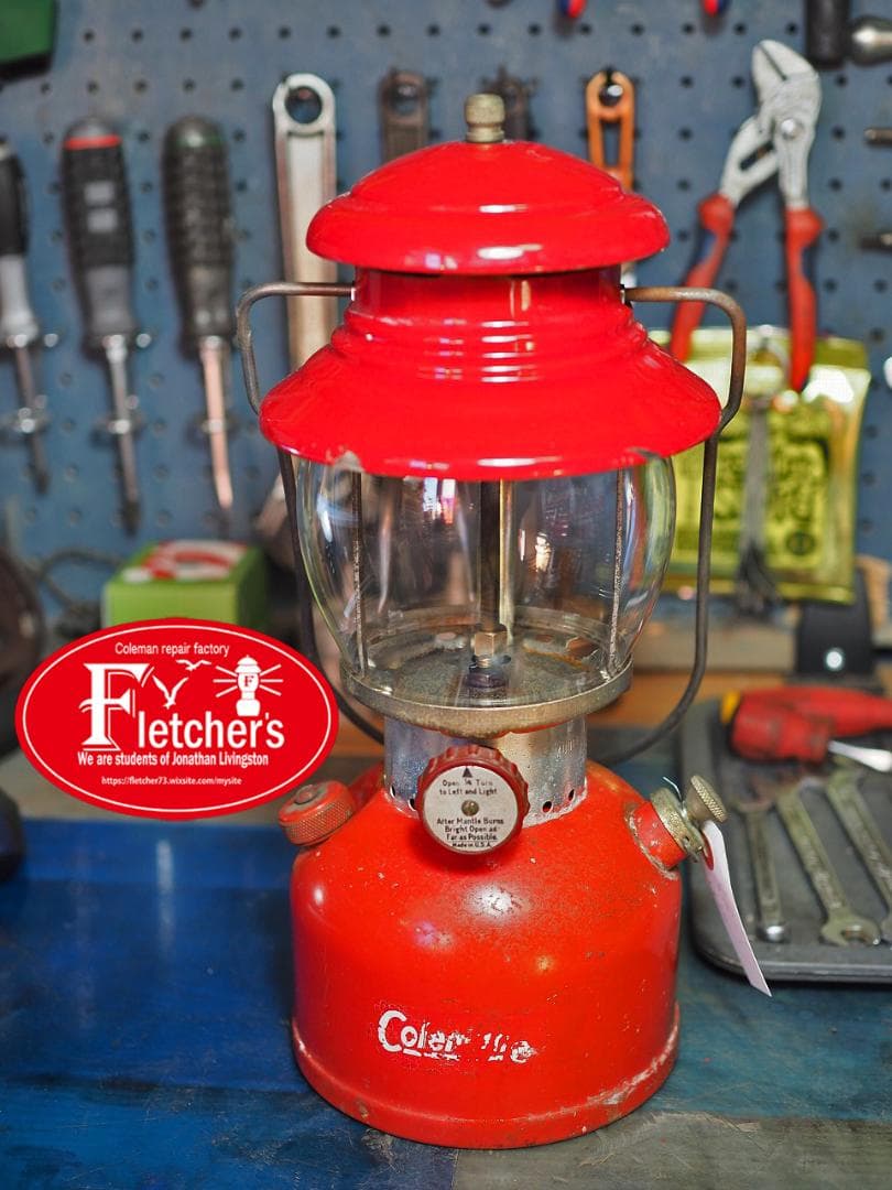 1963年1月 コールマン 200A ランタン （通称レッドボーダー）u12