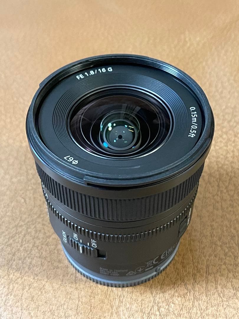 【新同品】SONY ソニー FE 16mm F1.8G
