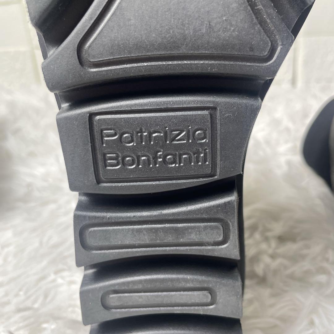 未使用級✨パトリシアボンファンティ　ソックスブーツ　バックジップ　37 レザー