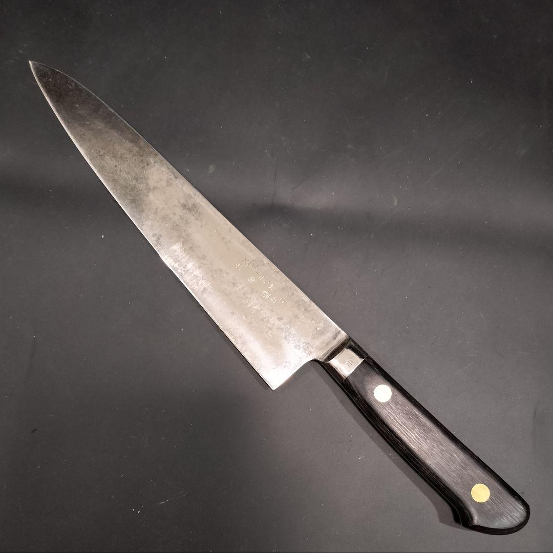 日本橋 木屋 スウェーデン鋼 特製鍛造 牛刀 包丁 21cm No.6 研ぎ済み