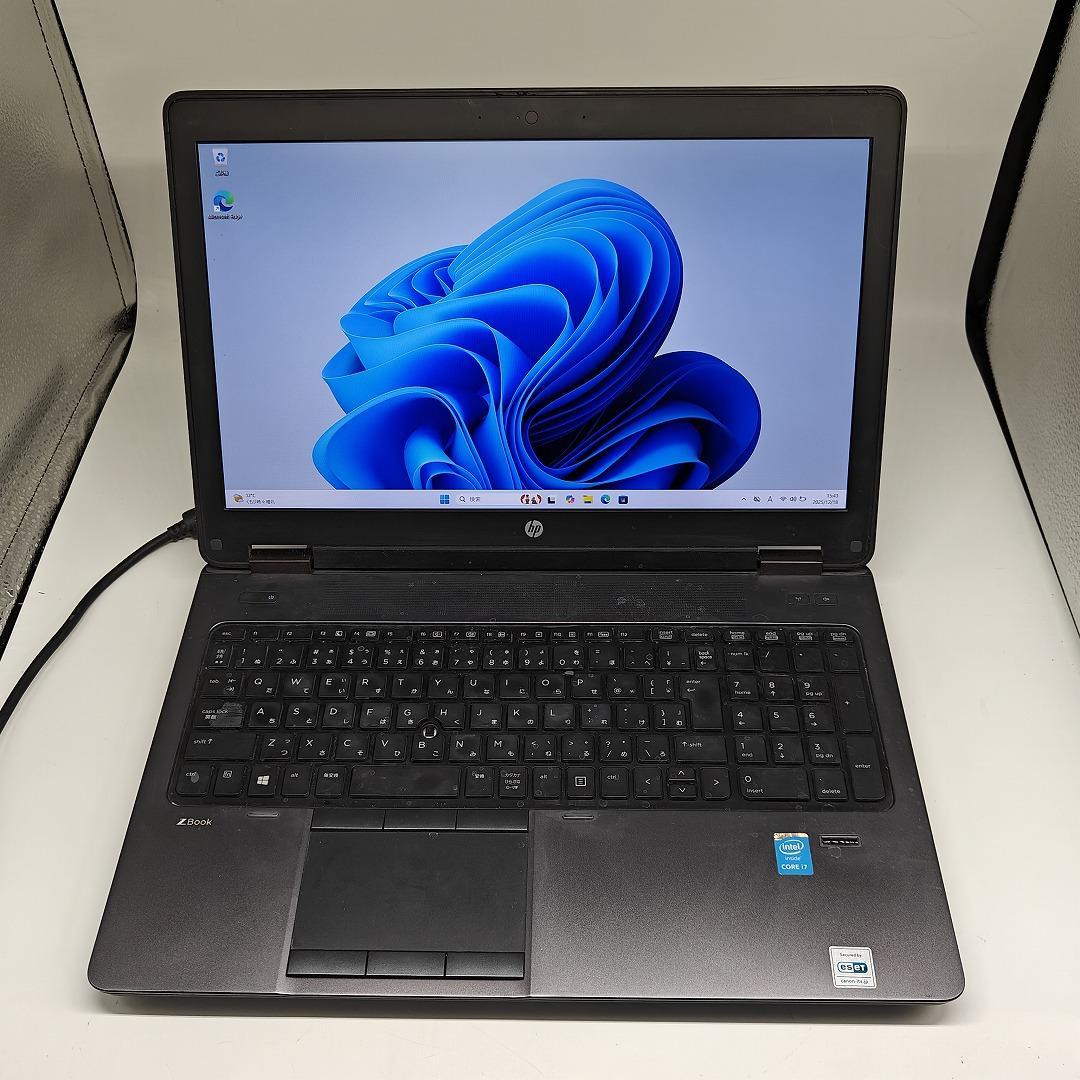 【HP】Zbook 高性能i7 新品SSD256GB 16GB ノートPC