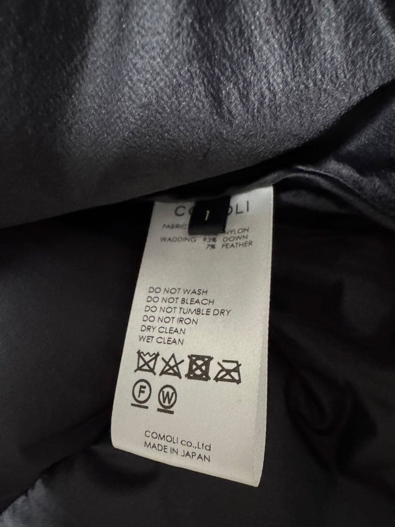 comoli ダウンベスト　サイズ1