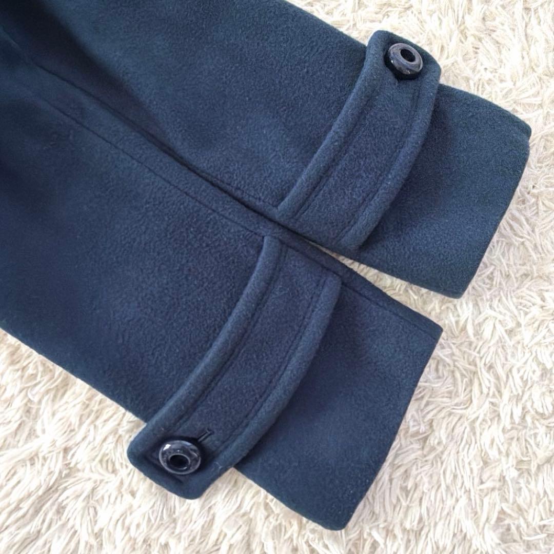 【極美品】バーバリーブルーレーベル ノーカラーコート ノバチェック 38