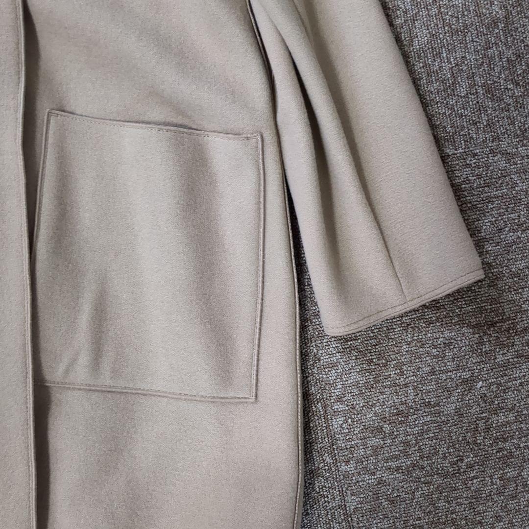 新品タグ付き トゥモローランド　Ballsey ノーカラーコート　ベージュ