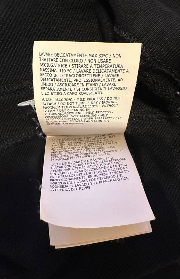 MONCLER 2 1952 ブラックスウェット