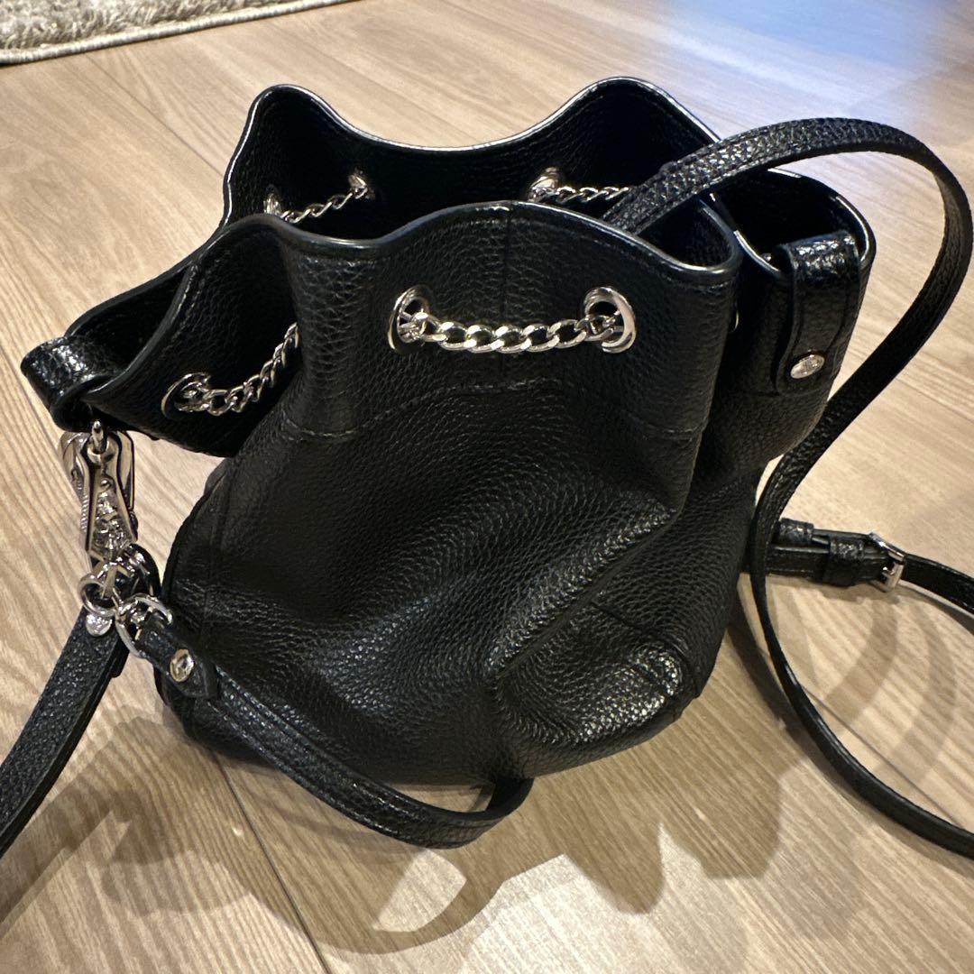 Vivienne Westwood バケツ型ショルダーバッグ ブラック