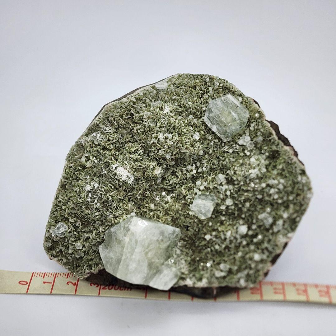 希少 アポフィライト×パイロモルファイト 共生原石 癒しと変容のエネルギー石