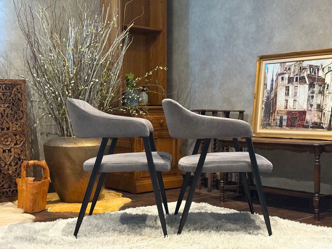 ニトリ NITORI ファブリック　ダイニングチェア　DCイジー　H