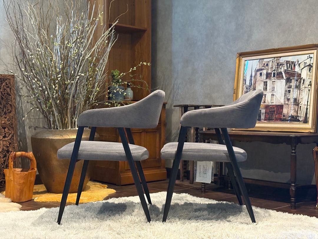 ニトリ NITORI ファブリック　ダイニングチェア　DCイジー　H