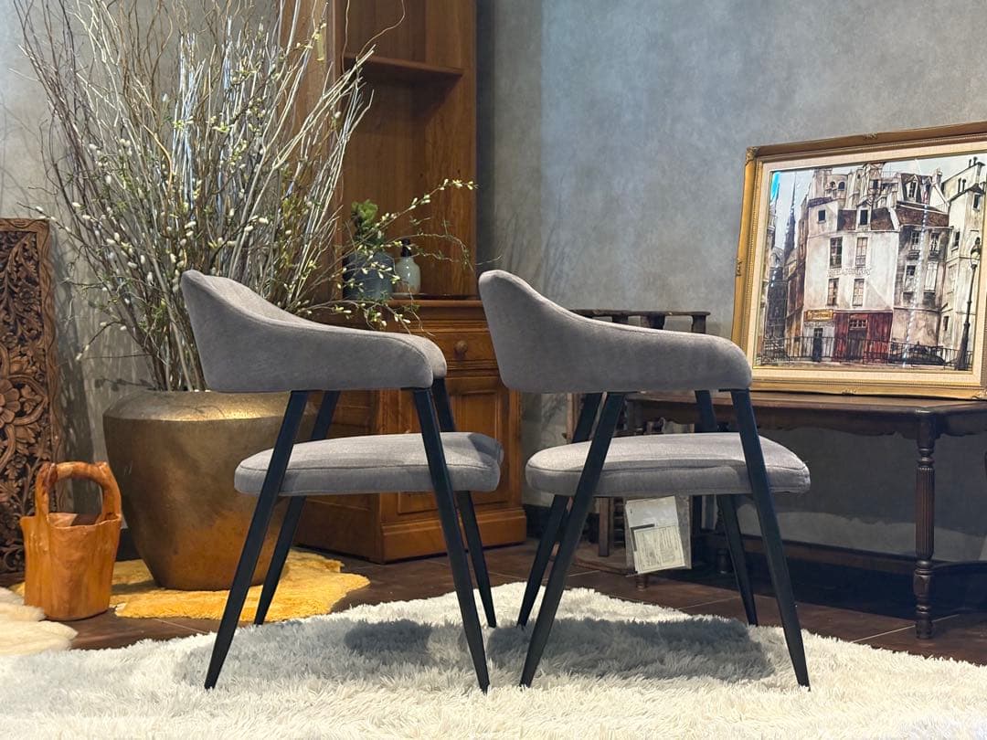 ニトリ NITORI ファブリック　ダイニングチェア　DCイジー　H