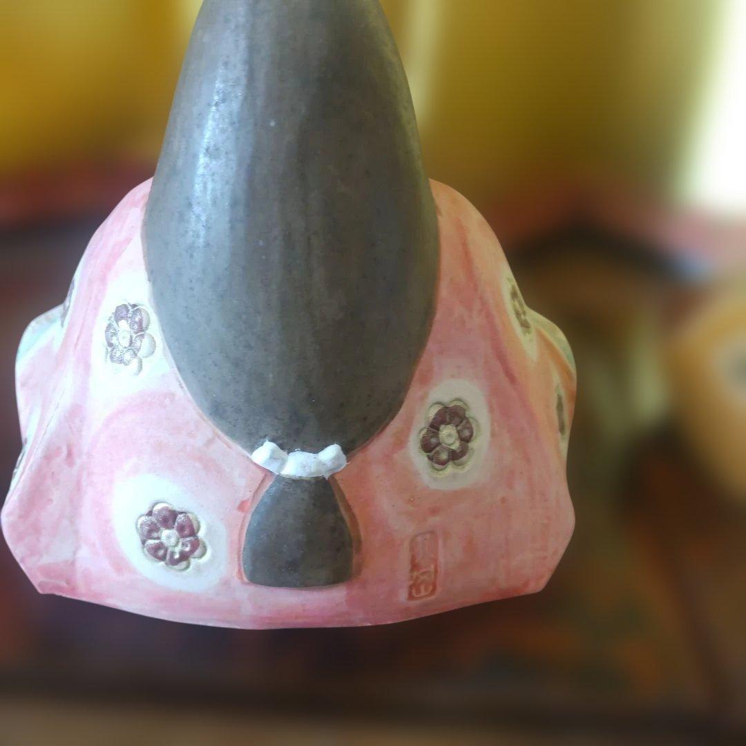 日展作家 北岡秀雄作【 雛人形 雅 】★陶器製 銘有り